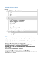 Samenvatting van alle schriftelijke toetsen LA4