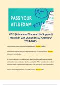 ATLS &lpar;Advanced Trauma Life Support&rpar; Compilation Bundle&period; 