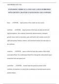 EXPLORING MEDICAL LANGUAGE LAFLEUR BROOKS 10TH EDITION CHAPTER 15 QUESTIONS AND ANSWERS