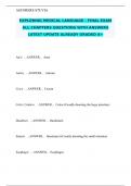 EXPLORING MEDICAL LANGUAGE LAFLEUR BROOKS 10TH EDITION EXAMS BUNDLED HERE&excl;&excl;&excl;