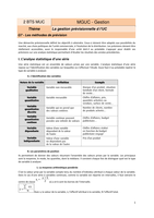 GESTION 7 COURS