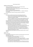 Ondernemingsrecht - Hoofdstuk 5.7 & Hoofdstuk 8 & Hoofdstuk 9.1 en 9.4 -  Mr. C.L. Koppenol - Ondernemingsrecht en Faillissementsrecht