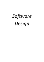 Software Design : Volledige samenvatting