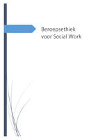 Beroepsethiek voor social work 