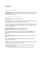 MG5 financial management