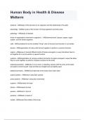Human Body in Health & Disease Midterm Updated 2026&sol;2027 Questions with Expert-Verified Answers