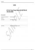  MS II Test &num;2 - Manual Therapy Flashcards With QUESTIONS AND 100&percnt; SURE ANSWERS