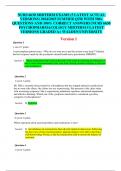 NURS 6630 MIDTERM EXAMS &lpar;5 LATEST ACTUAL  VERSIONS&rpar; 2024&sol;2025 SUMMER QTR WITH 500&plus;  QUESTIONS AND 100&percnt; CORRECT ANSWERS &vert;NURS 6630  PSYCHOPHARMACOLOGY MIDTERM 5 LATEST  VERSIONS GRADED A&plus; WALDEN UNIVERSITY