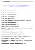 MARYVILLE UNIVERSITY NURS 661 EXAMS UPDATE ALL BUNDLED HERE&excl;&excl;&excl;