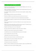 CRMA Final Exam &vert;&vert; A&plus; GRADED