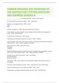 Bundled Exams for Respiratory system