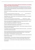 BIOD 121 - Essentials in Nutrition Module 2 2024 Latest with Questions and simplified Answers that are 100&percnt; correct and A&plus; Rated 