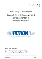 Werkstuk/Verslag over het BPV bedrijf niv2/3 (action) (7.1)