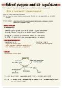 Blood Pressure and its Regulation