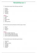 NDAEB Review 1 &lpar;Latest 2024&rpar; Questions With Complete Grade A&plus; Answers 