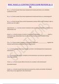 MHIC NASCLA CONTRACTORS EXAM REVIEW&semi;Qs &  As 