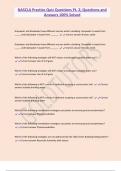 NASCLA Practice Quiz Questions Pt&period; 2&semi; Questions and  Answers 100&percnt; Solved 