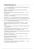 COUC 502 Chpt 12 Questions and answers