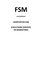 FSM (Schoonmaak-gedeelte)