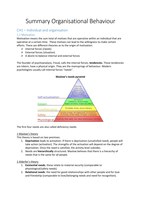 Summary Organisational Behaviour Alblas 2011