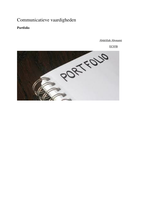 Portfolio communicatieve vaardigheden (brieven, inhoudsopgave rapport, interview verslag, beargumenteerd voorstel