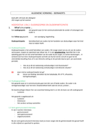 Algemene vorming 2 - communicatieleer (Bernaerts)
