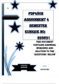 PDP4802 Assignment 4 &lpar;COMPLETE ANSWERS&rpar; 2024 &lpar;293691&rpar; - DUE 22 July 2024