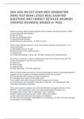 2024 HESI RN EXIT EXAM NEXT GENERATION &lpar;NGN&rpar; TEST BANK LATEST REAL EXAM 500 QUESTIONS AND CORRECT DETAILED ANSWERS &lpar;VERIFIED ANSWERS&rpar; GRADED A&plus; PASS