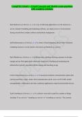 CompTIA Cloud &plus; - Cloud Concepts and Models exam questions  with complete solutions