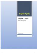 English 2 plato well answered to pass