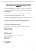 EMD COURSE WITH 23 QUESTIONS AND 100&percnt; CORRECT ANSWERS
