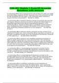 CON 091 Module 1 Exam&sol;50 Accurate Questions with Answers