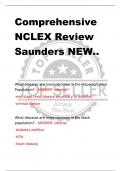 Comprehensive  NCLEX Review  Saunders NEW&period;&period;
