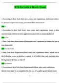 NYS Esthetics Mock Exam Questions and Answers Latest &lpar;2024 &sol; 2025&rpar; &lpar;Verified Answers&rpar;