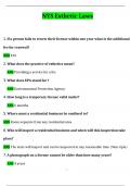 NYS Esthetic Laws Questions and Answers Latest &lpar;2024 &sol; 2025&rpar; &lpar;Verified Answers&rpar;
