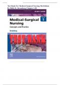 Test Bank For Medical Surgical Nursing 5th Edition By Holly K&period; Stromberg Chapter 1-49&comma;&comma;&comma;Alpha