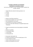 40 Oefenvragen voor het tentamen Historische pedagogiek