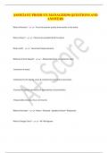 ASSISTANT PRODUCE MANAGER&sol;96 QUESTIONS AND ANSWERS