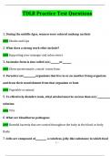 TDLR Practice Test 2024 Questions and Answers Latest &lpar;2024 &sol; 2025&rpar; &lpar;Verified Answers&rpar;