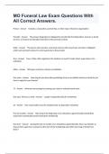 MO Funeral Law Exam Questions With All Correct Answers&period;