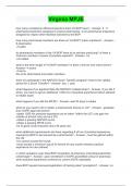 Virginia MPJE Questions and Answers&sol;2024