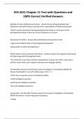 EEX 4221 Chapter 11 Test with Questions and 100&percnt; Correct Verified Answers