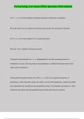 PA Psychology Law Exam &lpar;PPLE&rpar; Questions With Solutions