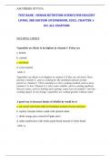 TEST BANK - HUMAN NUTRITION-SCIENCE FOR HEALTHY LIVING&comma; 3RD EDITION &lpar;STEPHENSON&comma; 2022&rpar;&comma; CHAPTER 1-20 &vert; ALL CHAPTERS