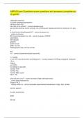  Exam &lpar;elaborations&rpar; ABFM Exam Questions exam questions and answers &lpar;complete study guide&rpar; bundled document 