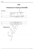  NFHS Basketball Exam Part II  With Questions And 100&percnt; SURE ANSWERS