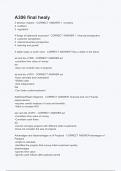 A306 final healy 100&percnt; veri&filig;ed answers &lpar;new version&rpar;