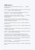 a306 exam 3  Questions with 100&percnt; veri&filig;ed answers &lpar;new version&rpar;