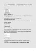 WALL STREET PREP&colon; ACCOUNTING CRASH COURSE