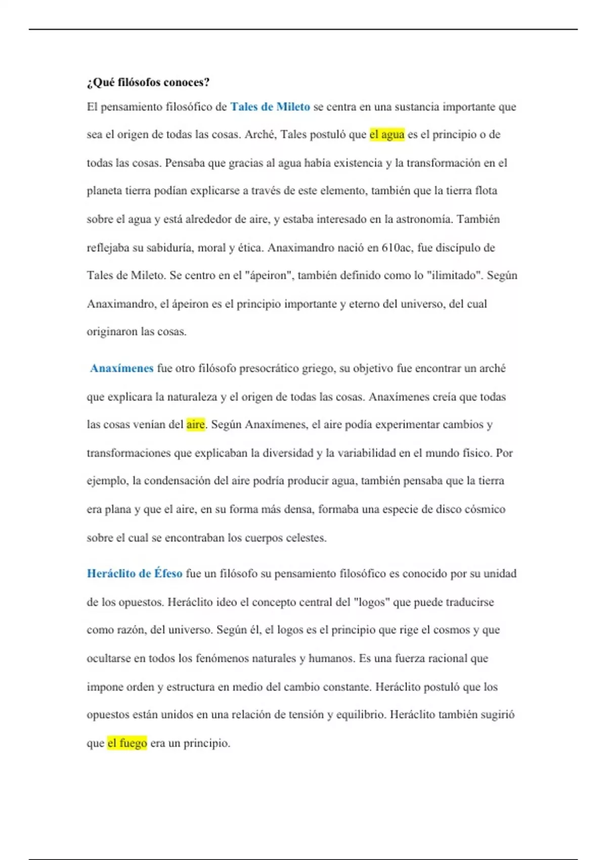 ¿Quiénes fueron esos filósofos? - Spanish Language and Literature ...
